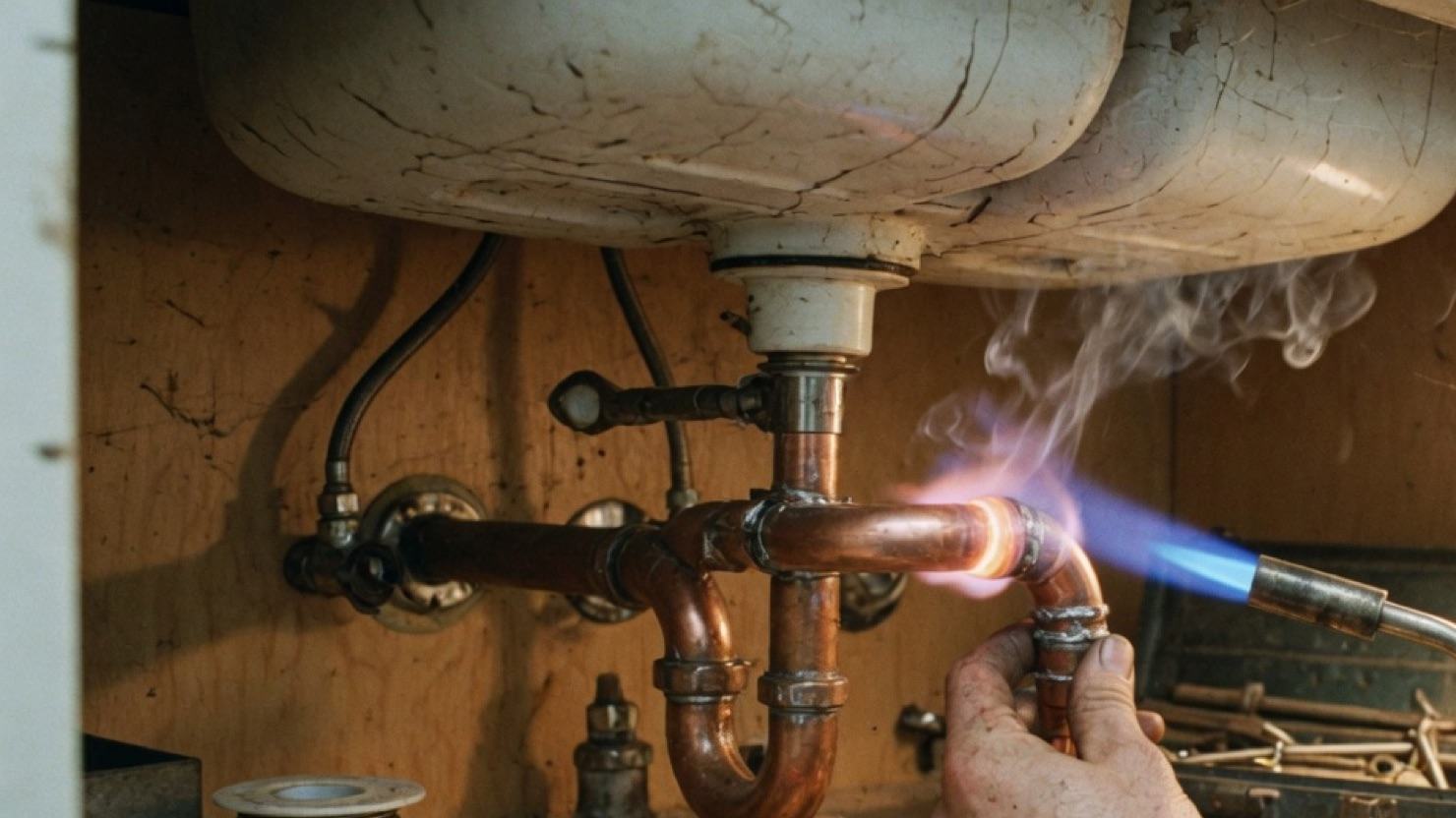 Plumbing work for Vogel Costa in Louisville.
