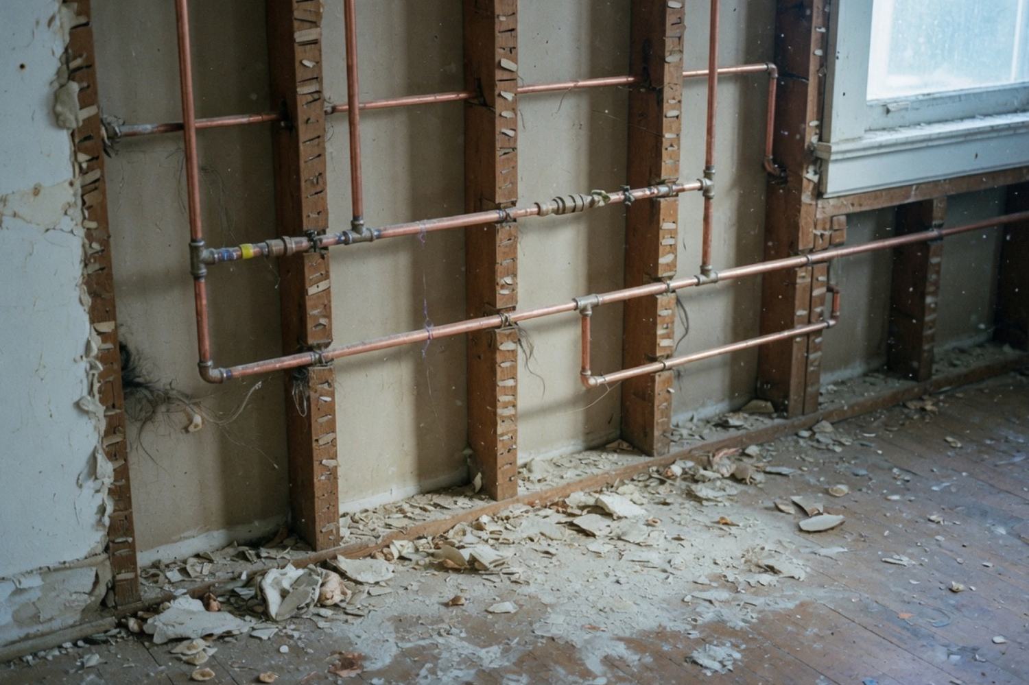 Repipe work
